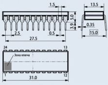 микросхема К174ХА28  /TDA3510/