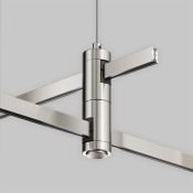 Подвес тросовый Hang двойной Flarity TRA157SW-D1-PT платина