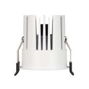Встраиваемый светильник  15W Белый дневной 033652 MS-ATLAS-BUILT-R66  35deg 230V круглый белый с черной вставкой