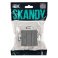 Выключатель встраиваемый трехклавишный IEK SKANDY SK-V30-0-10-K03 SK-V11Gr серый