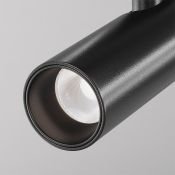 Трековый светильник 12W Белый дневной TR144-1-12W4K-W-B Фокус / Focus Led Flarity IP20 чёрный