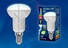 светодиодная лампа рефлектор R50 Белый дневной  6W UL-00000938 LED-R50-6W/NW/E14/FR PLP01WH Palazzo