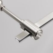 Крепление настенное Wall одинарное удлиненное Flarity TRA155CW-SL1-PT платина