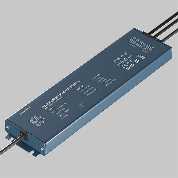 блок питания диммируемый (AC-DC) 24V  300W 734005 TRIAC герм IP67 металл