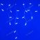 гирлянда БАХРОМА   6W Синий 026016 ARD-EDGE-CLASSIC-2400x600-WHITE-88LED-STD BLUE 230V IP65