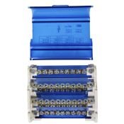 Шины на DIN-рейку в корпусе (кросс-модуль) ШНК 4х11 3L+PEN YND10-4-11-125 IEK