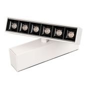 Магнитный трековый светильник  6W Белый дневной MAG-LASER-FOLD-45-S160 15deg 24V на магнитный шинопровод белый 026969