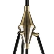 Люстра на штанге Lightstar без лампы 816037 MODENA 3х40W E27 латунь/черный