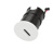 Встраиваемый светильник    1W Белый теплый GW-R712-1-WH-WW 220V IP20 круглый белый