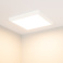 Накладной светильник  25W Белый дневной 034472 CL-FIOKK-S300x300 230V IP20 квадратный белый