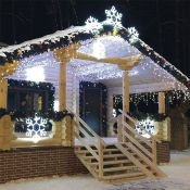 гирлянда БАХРОМА 15W Белый UL-00013131 ULD-B5007-300-TBK WHITE IP6 230V IP67 с эффектом мерцания