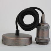 подвес Vintage 056-618 SUN-LUMEN 003/ E27 MIX RED BRONZE черный провод, с кольцом подвес Vintage 056-618 SUN-LUMEN 003/ E27 MIX RED BRONZE черный провод, с кольцом