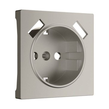 Накладка для розетки с USB  WERKEL W1279504 дымчатый