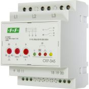 Реле контроля фаз для сетей с изолированной нейтралью CKF-345  ЕА04.004.001