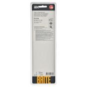 Рамка стеклянная 4 поста IEK BRITE BR-M42-G-31-K02 РУ-4-2-Бр черный матовый