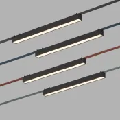 Трековый светильник  24W Белый теплый BELTY LINEAR DK5577-BK IP20 на шинопровод черный
