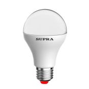 светодиодная лампа шар  A60 Белый теплый 13W SUPRA SL-LED-PR-A60-13W/3000/E27 10235 Уценка!!!