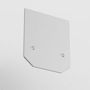Заглушка торцевая для профиля S35 TRA004MPEC-21S серебро