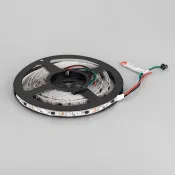 Светодиодная лента 12V 14.4W/m 026367(2) SPI-5000 PX3 RGB (5060, 300LEDx3)