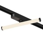 Трековый светильник однофазный  10W Белый теплый SOLID STROM DK6438-BK IP20 на шинопровод черный