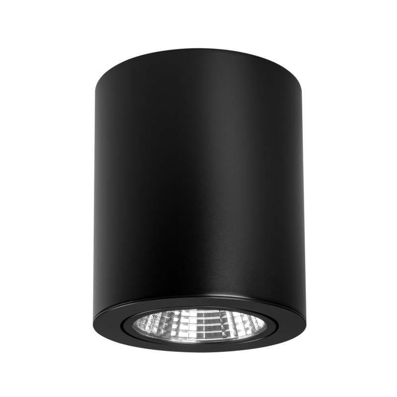 Накладной светильник  16W Белый теплый  029533 SP-FOCUS-R120-16W 220V цилиндр черный