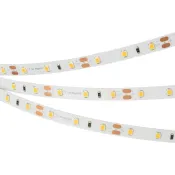 Светодиодная лента Белый теплый 2835 12V  4.8W/m 60Led/метр 024092(2) RT-A60-8mm 3000K  LUX