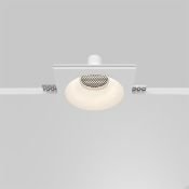 Встраиваемый светильник без лампы Maytoni Модерн/Gyps Modern DL129-GU10-01-W GU10 гипс белый круглый