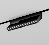 Трековый светильник   7W Белый теплый OneLine LS z (ral9005/3K/LT70/7W/10deg – 375mm/14) на магнитный шинопровод черный 0623614