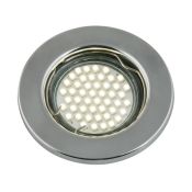 Встраиваемый светильник без лампы UL-00000905 DLS-A104 GU5.3 CHROME  круглый