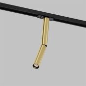 Трековый светильник  6W Белый теплый Фокус Двойной/Focus Unity 36deg TR142-1-6W3K-B на шинопровод черный