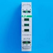 Контрольная лампочка LK-713 GGG (трехфазный) три зеленых светодиода ЕА04.007.002
