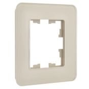 Рамка стеклянная 1 пост IEK BRITE BR-M12-G-41-K98 РУ-1-2-Бр песчаный RE