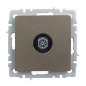Розетка встраиваемая HDMI IEK BRITE BR-H10-K37 РHDMI-0-БрШ шампань