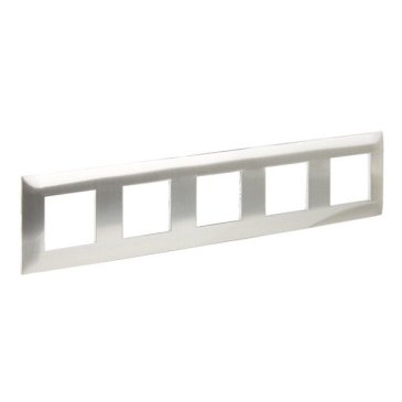 Рамка металлическая 5 постов IEK SKANDY SK-M52-M-K50 SK-F35N никель