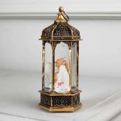 фигурка  светодиодная &quot;Ангел в ротонде&quot; 6,3х12х6,3 см, пластик, батарейки LR44х3, свечение тёплое белое
