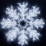 фигура из дюралайта 33W Белый холодный СНЕЖИНКА 034254 ARD-SNOWFLAKE-M8-950x950-540LED IP65