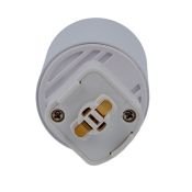 Трековый светильник однофазный под лампу GU10 UBL-Q324 WHITE на шинопровод белый UL-00012467 Volpe