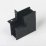 коннектор угловой MAG-CON-MINI-2538-F-L90-INT (BK) встраиваемый черный 049052