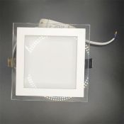 Встраиваемый светильник-панель  12W Белый  014933 LT-S160x160WH стекло 220V IP20 квадратный белый