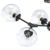 Люстра на штанге Lightstar без лампы 785067 BETA 6x40W E27 черный