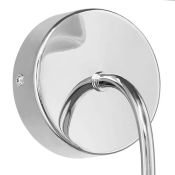 Накладной светильник -бра Lightstar без лампы 806610 ESCICA 1х40W E14 220V IP20 хром/коньяк