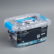 Умная гирлянда «Нить» RGB с насадками «Лампочки» темная нить, управление с приложения, USB, 6.0 м., USB, 20Led, IP20