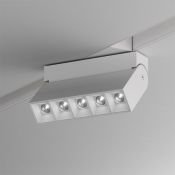 Трековый светильник 10W Белый дневной TR015-2-10W4K-W Точки / Points S35 4000К белый