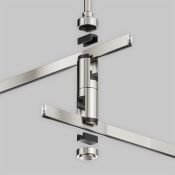 Крепление потолочное Короткое / Short двойное 78мм Flarity TRA156C-D1-PT платина