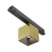 Трековый светильник  7W Белый дневной Альфа/Alfa S Exility 50deg TR133-2-7W4K-BS на магнитный шинопровод латунь
