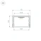 алюминиевый профиль S-LUX SL-SLIM15-H10-2000 ANOD 056888