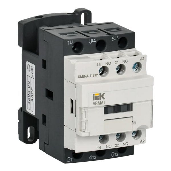 Контактор 18А 230VAC/АС3 КМИ-А-11812 LC1D контакт 1NO/1NC AR-ACC-11-018-230-11 ARMAT IEK