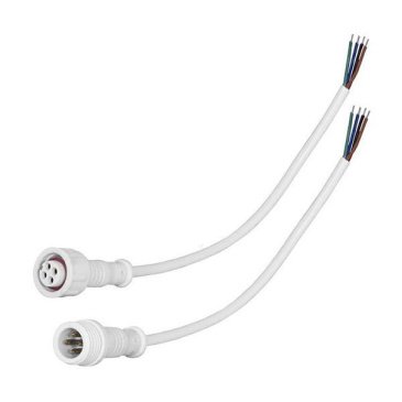 Соединитель герм (компл.) 4pin, 20см. d=13мм IP68