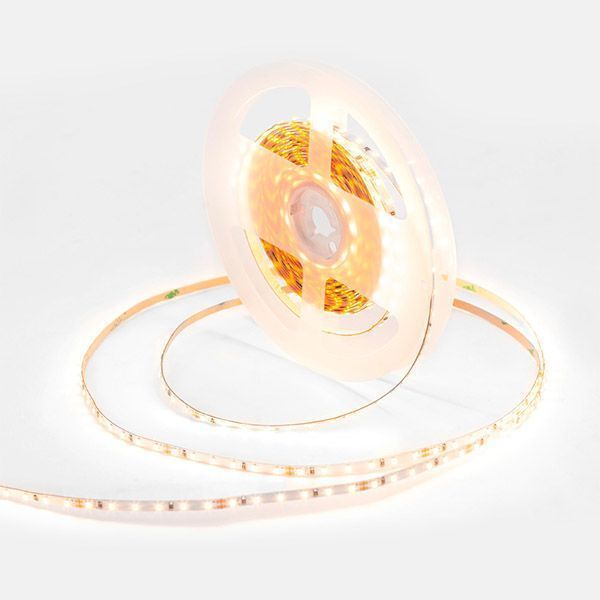 Светодиодная лента Белый теплый 2216 24V  5.4W/m 120Led/метр R00-378 4мм Светодиодная лента Белый теплый 2216 24V  5.4W/m 120Led/метр R00-378 4мм
