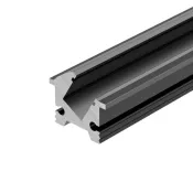 алюминиевый профиль SL-BEVEL-H12-F13-2000 ANOD BLACK 043749